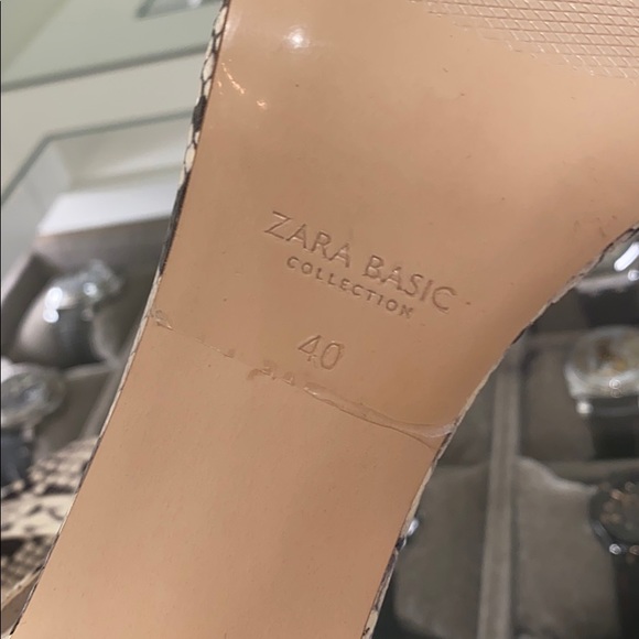 Zara Snake Print Pump - Picture 5 of 5